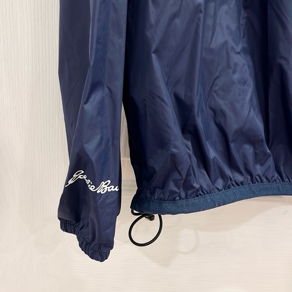 Eddie Bauer Windbreaker Packable Zip Up Hooded Jacket - Picture 8 of 12